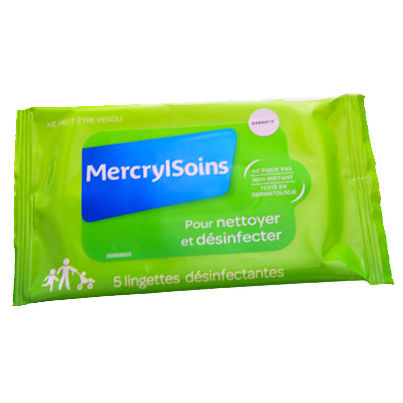 Mercryl Lingettes Antiseptiques X5 Mercryl Pharmacie Des Drakkars