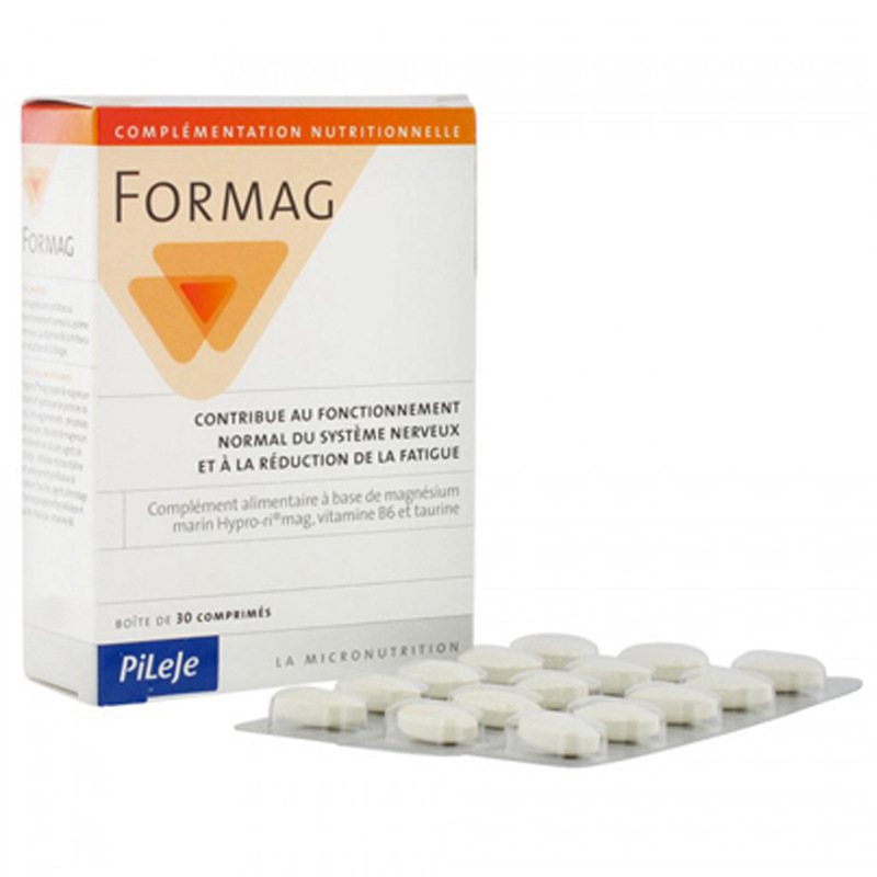 Formag Magnésium marin 30 comprimés PILEJE Pharmacie des drakkars