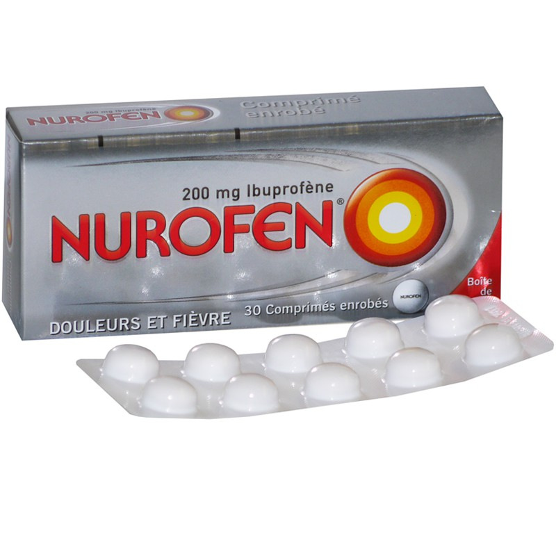 Prix de NUROFEN 200mg CPR ENR B/30 - RB Pharmaceuticals France