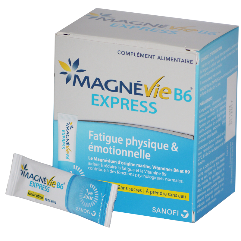 MagnéVie B6 Express - SANOFI | Pharmacie Des Drakkars