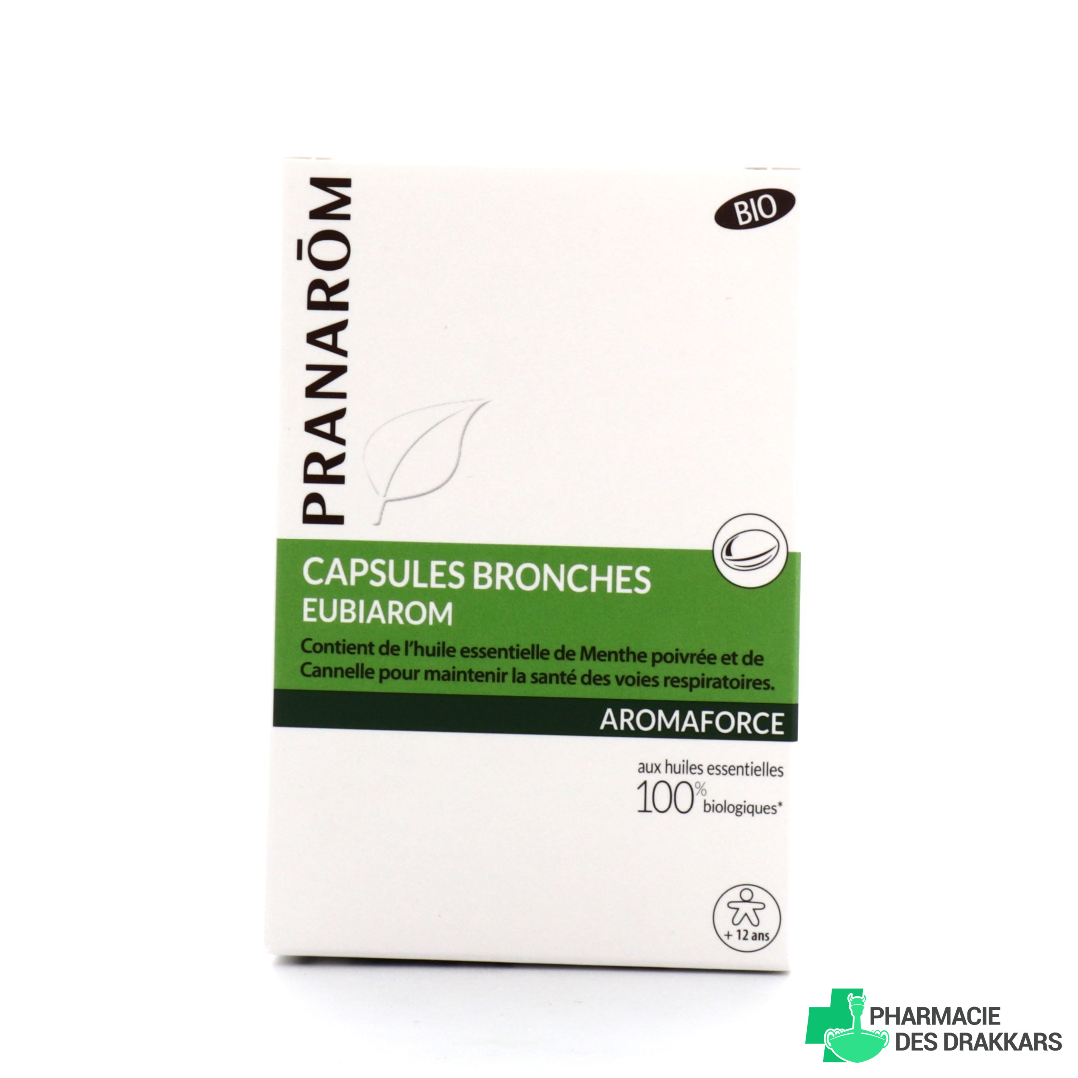 Eubiarom capsules bronches Aromaforce 30 capsules - 